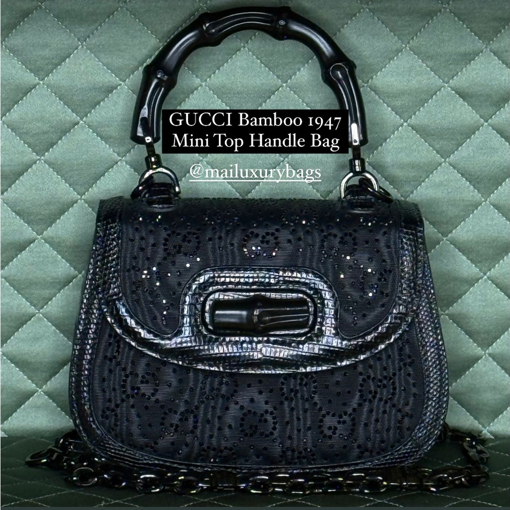 GUCCI Bamboo Mini Top Handle Bag
